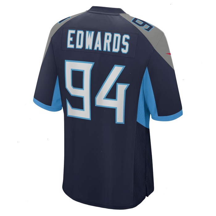 Mario Edwards Tennessee Titans Nike Home Game Player Jersey - Navy