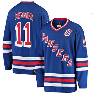 Mark Messier New York Rangers Fanatics Branded Premier Breakaway Retired Player Jersey - Blue