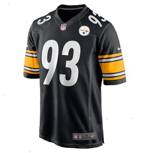 Mark Robinson Pittsburgh Steelers Nike Game Player Jersey - Black