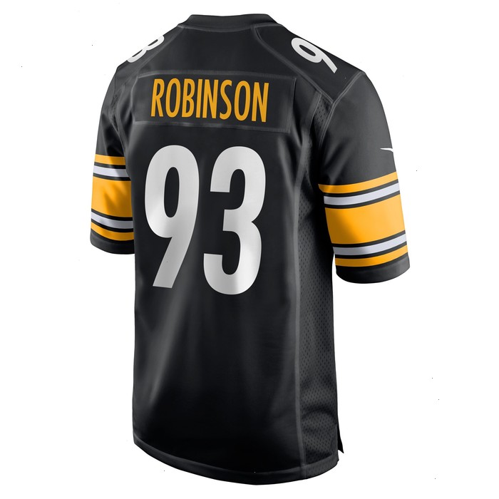 Mark Robinson Pittsburgh Steelers Nike Game Player Jersey - Black