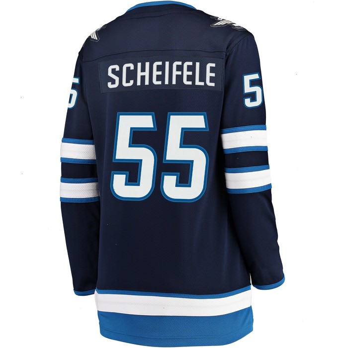 Mark Scheifele Winnipeg Jets Fanatics Branded Women's Breakaway Player Jersey - Navy