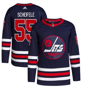 Mark Scheifele Winnipeg Jets adidas Alternate Primegreen Authentic Pro Player Jersey - Navy