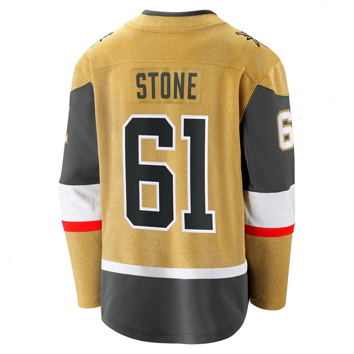 Mark Stone Vegas Golden Knights Fanatics Branded 2020/21 Home Premier Breakaway Player Jersey - Gold