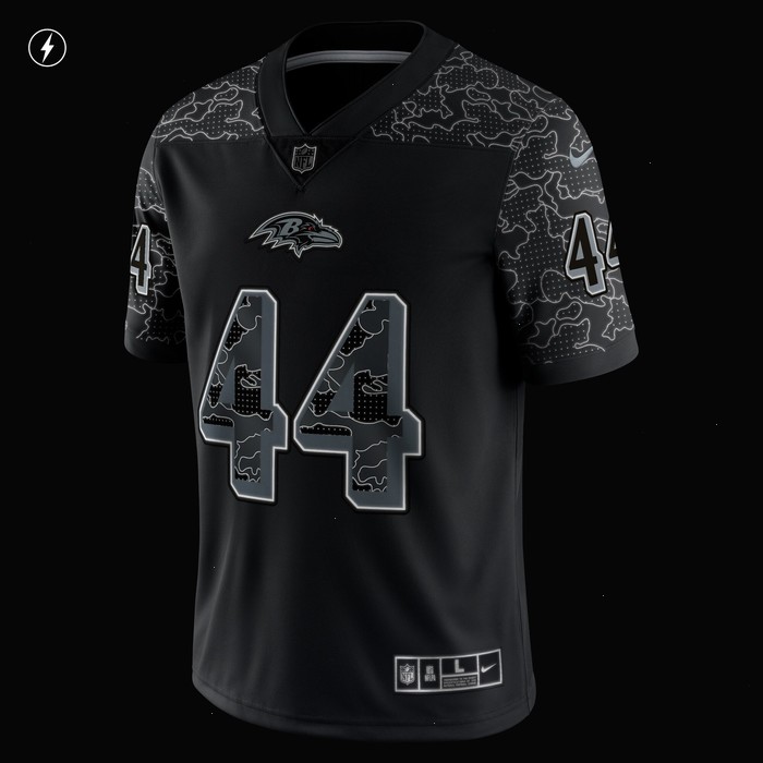 Marlon Humphrey Baltimore Ravens Nike RFLCTV Limited Jersey - Black