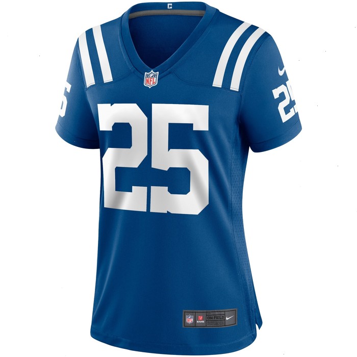 Marlon Mack Indianapolis Colts Nike Women's Game Jersey - Royal