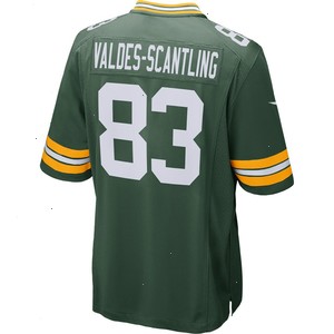 Marquez Valdes-Scantling Green Bay Packers Nike Game Player Jersey - Green