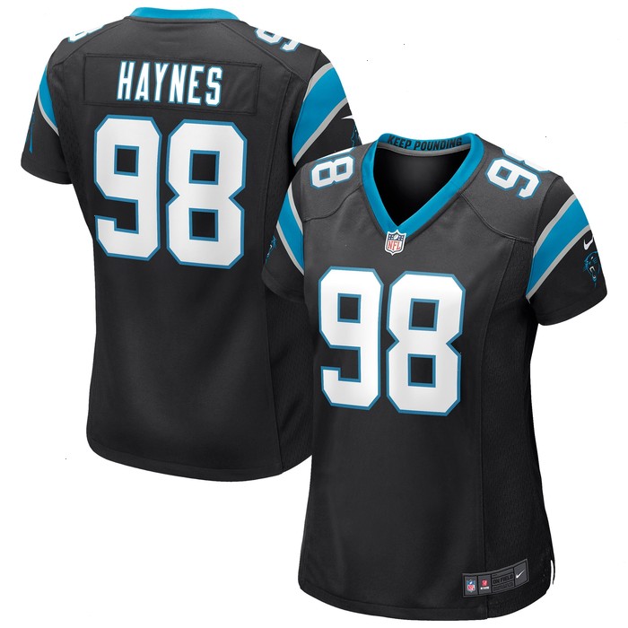 Marquis Haynes Carolina Panthers Nike Women's Game Jersey - Black