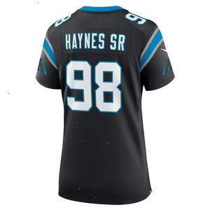 Marquis Haynes Sr. Carolina Panthers Nike Women's Team Game Jersey - Black