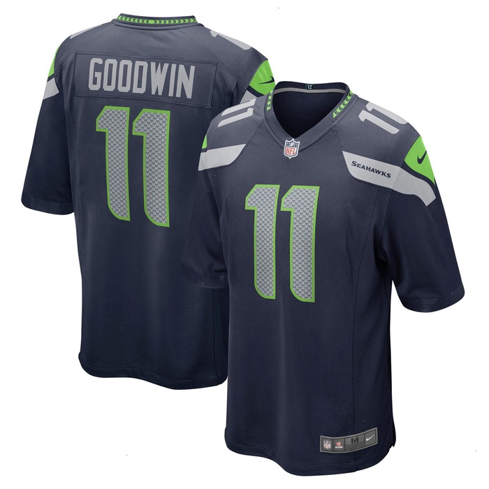 Marquise Goodwin Seattle Seahawks Nike Home Game Player Jersey - College Navy