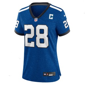 Marshall Faulk Indianapolis Colts Nike Women's Indiana Nights Alternate Game Jersey - Royal