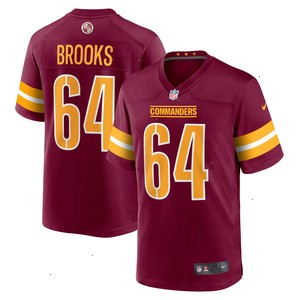 Mason Brooks Washington Commanders Nike Team Game Jersey - Burgundy