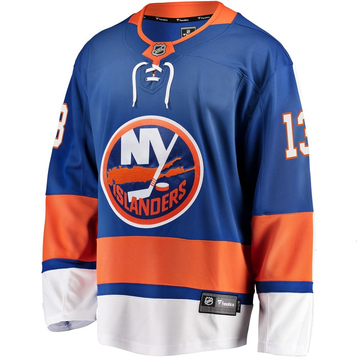 Mathew Barzal New York Islanders Fanatics Branded Home Premier Breakaway Player Jersey - Royal