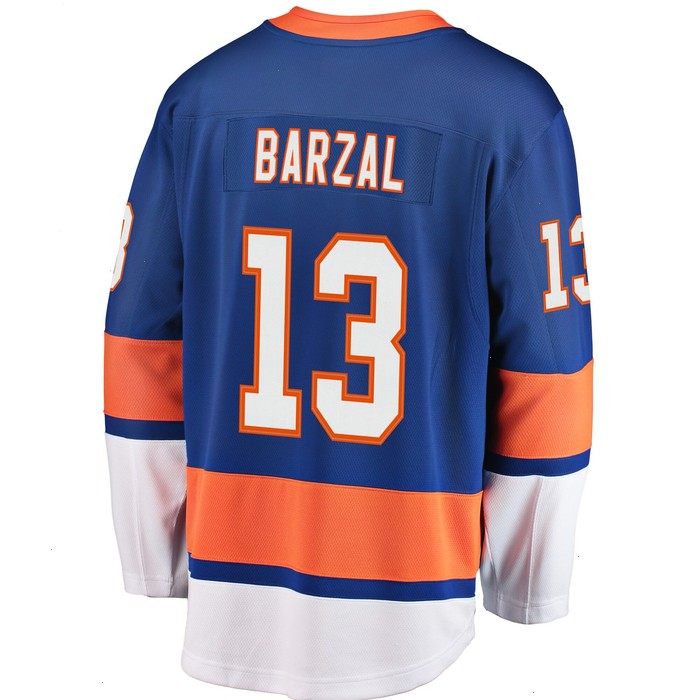 Mathew Barzal New York Islanders Fanatics Branded Home Premier Breakaway Player Jersey - Royal