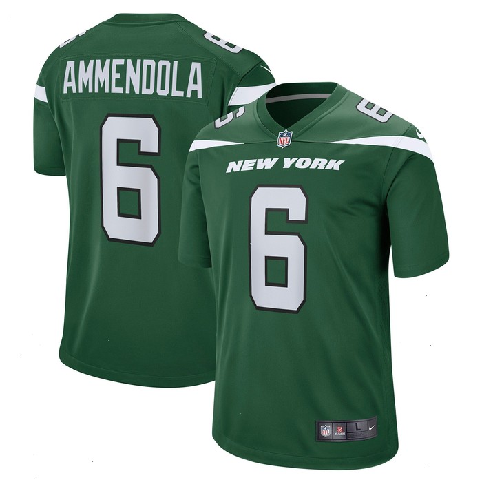 Matt Ammendola New York Jets Nike Game Jersey - Gotham Green