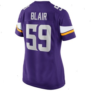 Matt Blair Minnesota Vikings Nike Women's Game Retired Player Jersey - Purple