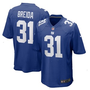 Matt Breida New York Giants Nike Game Jersey - Royal