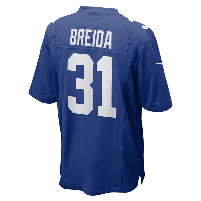 Matt Breida New York Giants Nike Game Jersey - Royal