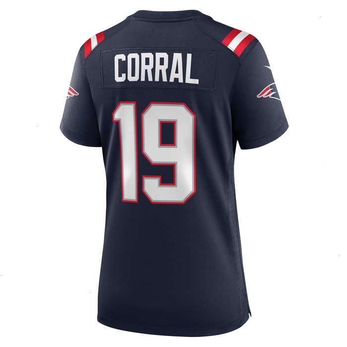 Matt Corral New England Patriots Nike Women's Team Game Jersey - Navy