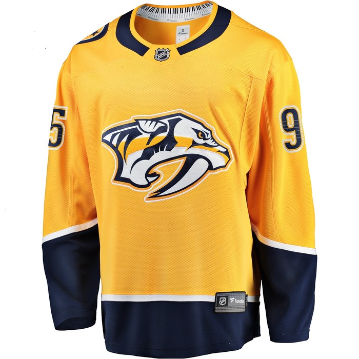 Matt Duchene Nashville Predators Fanatics Branded Home Premier Breakaway Player Jersey - Gold