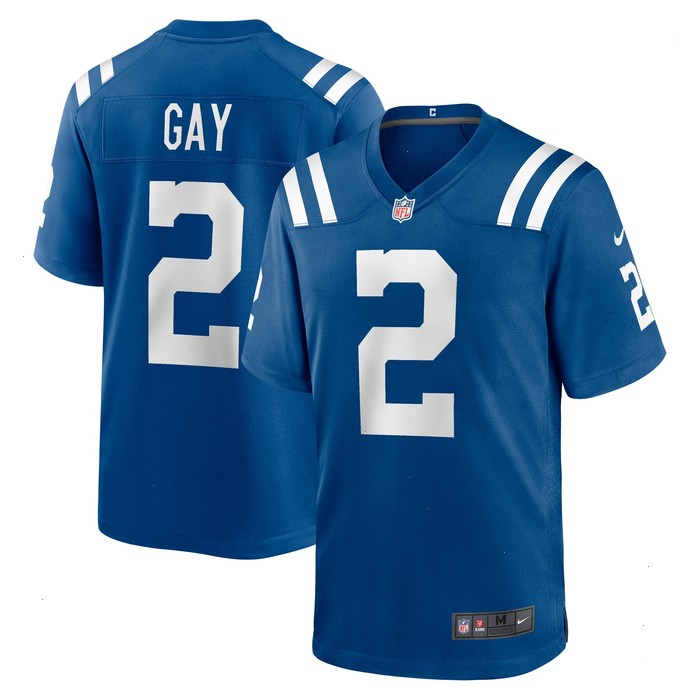 Matt Gay Indianapolis Colts Nike Game Player Jersey - Royal