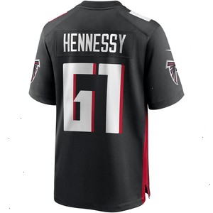 Matt Hennessy Atlanta Falcons Nike Player Game Jersey - Black