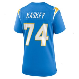 Matt Kaskey Los Angeles Chargers Nike Women's Team Game Jersey - Powder Blue