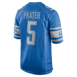 Matt Prater Detroit Lions Nike Game Jersey - Blue