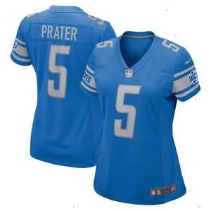 Matt Prater Detroit Lions Nike Women's Game Jersey - Blue