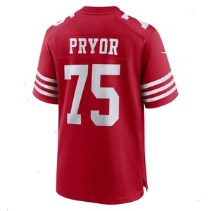 Matt Pryor San Francisco 49ers Nike Game Jersey - Scarlet