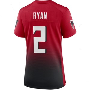 Matt Ryan Atlanta Falcons Nike Women's 2nd Alternate Game Jersey - Red