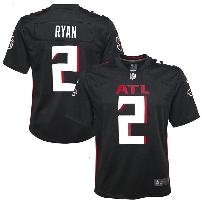 Matt Ryan Atlanta Falcons Nike Youth Game Jersey - Black