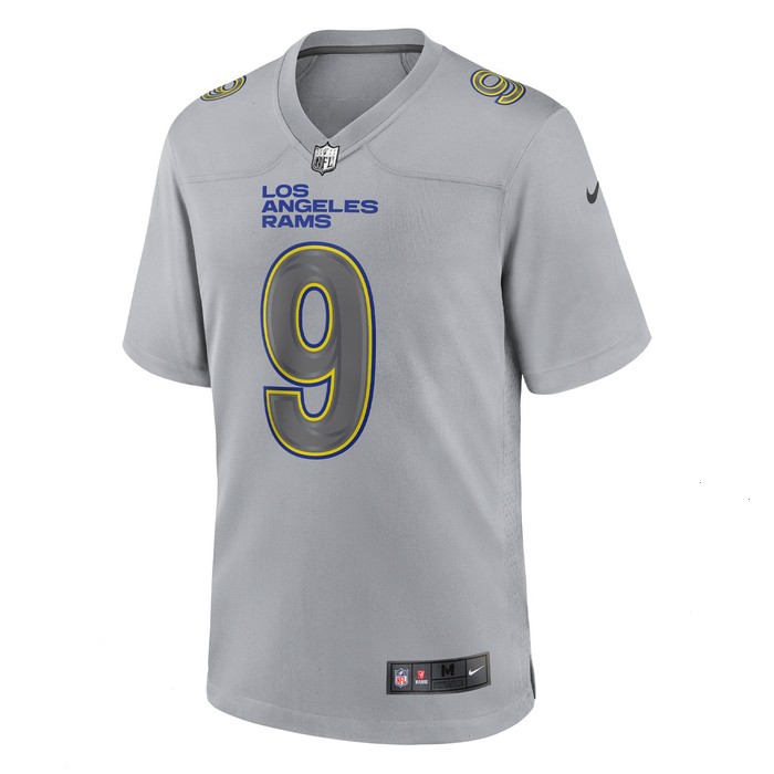 Matthew Stafford Los Angeles Rams Nike Atmosphere Fashion Game Jersey - Gray