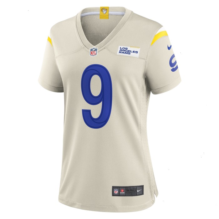 Matthew Stafford Los Angeles Rams Nike Women's Player Game Jersey - Bone