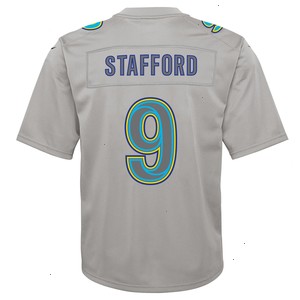 Matthew Stafford Los Angeles Rams Nike Youth Atmosphere Game Jersey - Gray