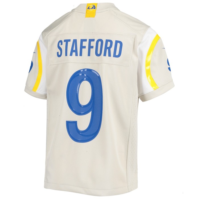 Matthew Stafford Los Angeles Rams Nike Youth Game Jersey - Cream