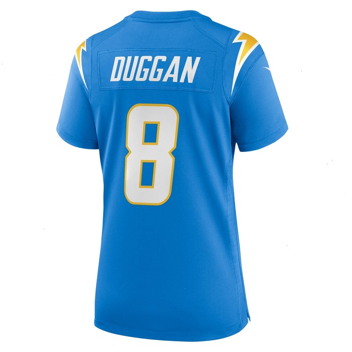 Max Duggan Los Angeles Chargers Nike Women's Team Game Jersey - Powder Blue