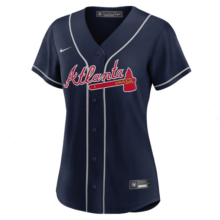 Max Fried Atlanta Braves Nike Women's Alternate Replica Player Jersey - Navy