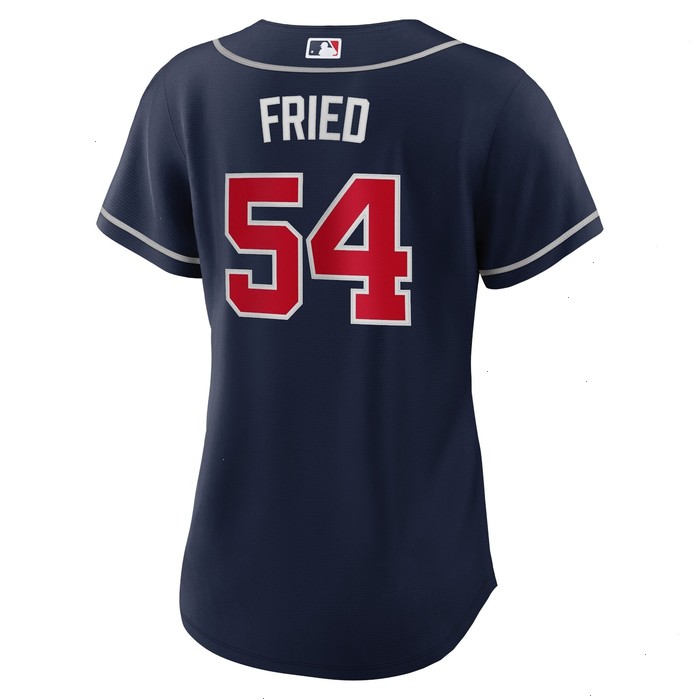 Max Fried Atlanta Braves Nike Women's Alternate Replica Player Jersey - Navy