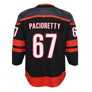 Max Pacioretty Carolina Hurricanes Youth 2022/23 Home Premier Player Jersey - Black