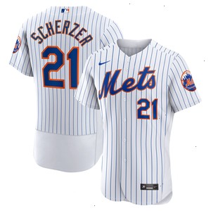 Max Scherzer New York Mets Nike Home Authentic Player Jersey - White