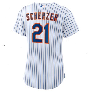 Max Scherzer New York Mets Nike Women's Home Replica Player Jersey - White