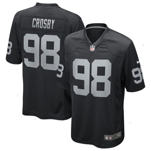 Maxx Crosby Las Vegas Raiders Nike Game Jersey - Black