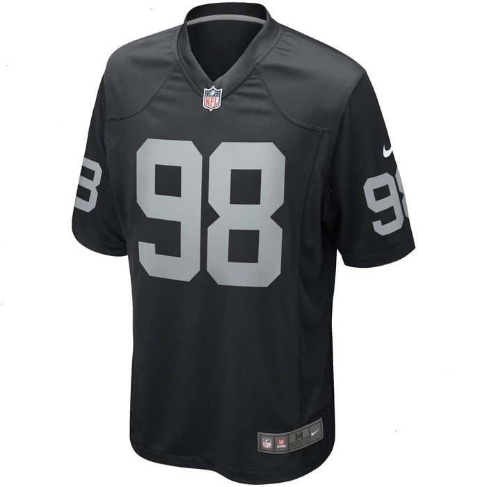 Maxx Crosby Las Vegas Raiders Nike Game Jersey - Black