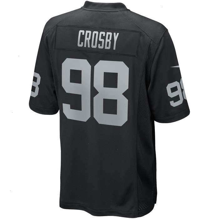 Maxx Crosby Las Vegas Raiders Nike Game Jersey - Black