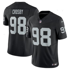 Maxx Crosby Las Vegas Raiders Nike Vapor F.U.S.E. Limited Jersey - Black