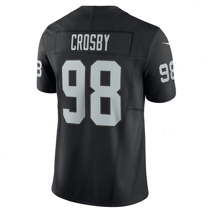 Maxx Crosby Las Vegas Raiders Nike Vapor F.U.S.E. Limited Jersey - Black