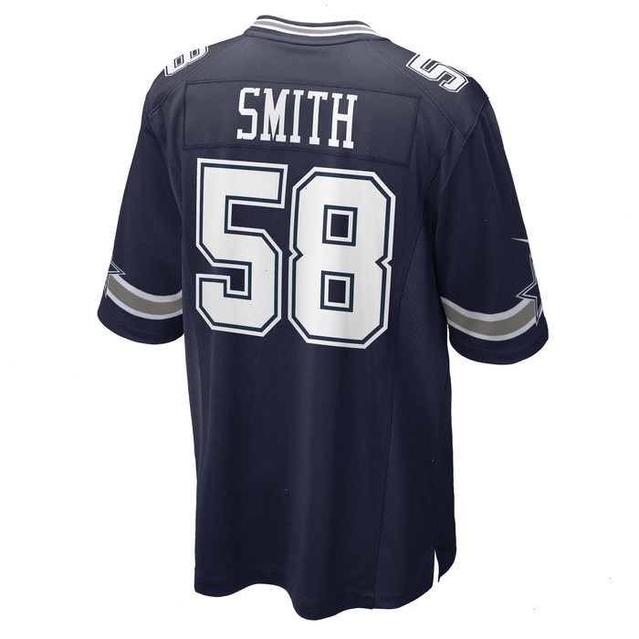 Mazi Smith Dallas Cowboys Nike 2023 NFL Draft First Round Pick Game Jersey - Navy