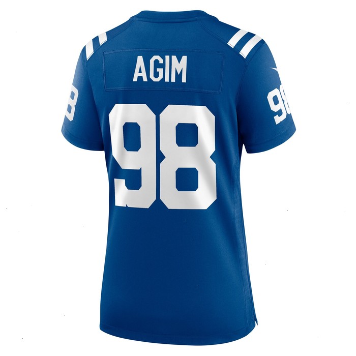 McTelvin Agim Indianapolis Colts Nike Women's Team Game Jersey - Royal