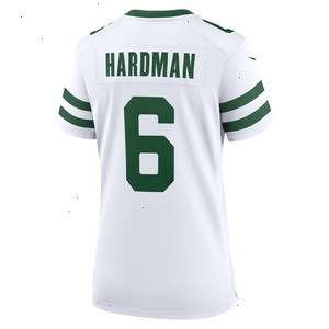 Mecole Hardman New York Jets Nike Women's Legacy Player Game Jersey - White