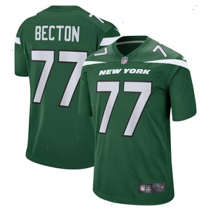 Mekhi Becton New York Jets Nike Player Game Jersey - Gotham Green